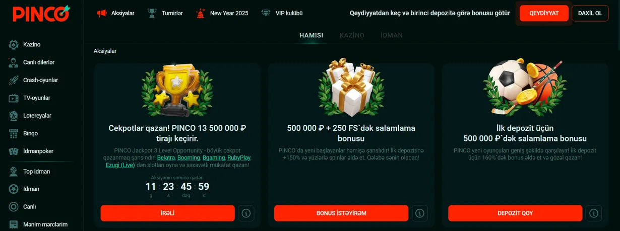 Pinco App təhlükəsizlik sistemi